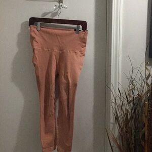 Peach High-Waisted Leggings